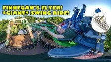 Finnegan&#39;s Flyer! *GIANT* Swing Ride at Busch ...