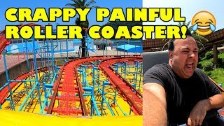 Crappy Painful Roller Coaster in Japan! Hamanako P...