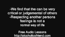 characteristics of an alcoholic