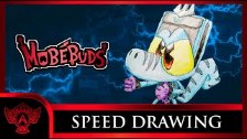 Speed Drawing: MobéBuds - Numidra (Concept 1) | ...