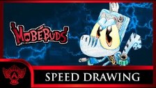 Speed Drawing: MobéBuds - Numbullet (Concept 1) ...