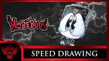 Speed Drawing/ MobéBuds Jony (Concept 1) | A.T. ...