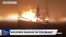 Wildfires are raging in Colorado, destroying homes...