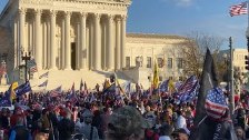 Patriots March For Trump In Washington DC.