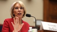 DeVos Quits as Trump Faces Mounting Calls for Remo...