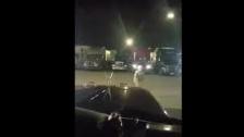 Truck Stop - Armed Military in Texas on the move!