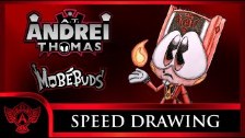 Speed Drawing: MobéBuds Myself (1 Concept) | A.T...