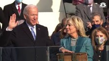 Watch Joe Biden get sworn in as the 46th president...