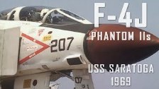 F-4J Phantom IIs on USS Saratoga (1969)