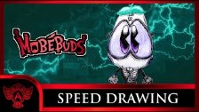 Speed Drawing/ MobéBuds - J-Petey (Concept 1) | ...