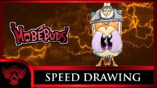 Speed Drawing/ MobéBuds - Lenny Leggy (Concept 1...