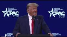 Watch again: Donald Trump speaks at CPAC 2021