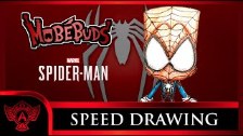 Speed Drawing: MobéBuds - Spider-Man PS4: Peter ...