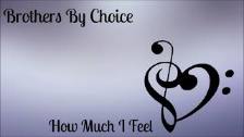 Brothers By Choice ~ &#34; How Much I Feel &#34; ~...