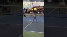 Humanoid robot play tennis ? ? we will live and wo...