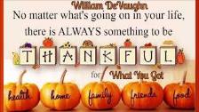William DeVaughn~ &#34; Be Thankful, For What You ...
