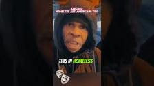 black homeless in Chicago are outraged about migra...