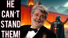  George Lucas gives Hollywood the FINGER! Slams Di...