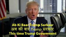 Donald Trump speaks a line of Hindi: Ab Ki Baar Tr...