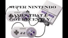 Super Nintendo System And Games That I Got Recentl...