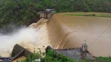 Puerto Rico: Comerio Dam Overflows After Torrentia...
