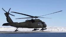 UH-60 Black Hawk Departs Kotzebue, Alaska