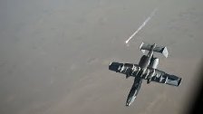 KC-135 Stratotanker Refuels A-10 Thunderbolt IIs