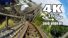 VR 360 Bandit Roller Coaster Movie Park Germany