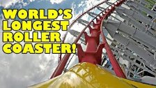 World&#39;s Longest Roller Coaster! Steel Dragon 2...