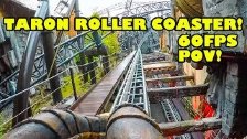 Taron Roller Coaster AWESOME 60FPS HD Front Seat P...