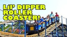 Lil&#39; Dipper Junior Wooden Roller Coaster Front...