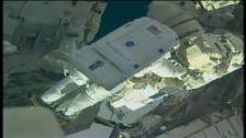 Astronauts Perform EVA (Extravehicular Activity) o...