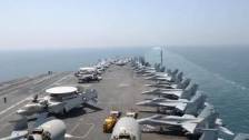 USS Nimitz Transits the Strait of Hormuz
