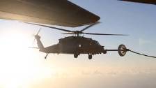 Helicopters Refuel for Long-Range Search &amp; Res...