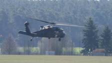 Medevac UH-60 Black Hawk Takeoff