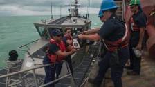 Coast Guard Cutter Joshua Appleby Provides Hurrica...