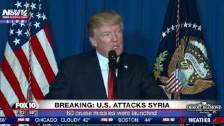 President Trump Announces Syria Attacks