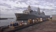 USS Mesa Verde Returns to Naval Station Norfolk af...