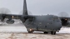 Alaska Air National Guard C-130 at Donnelly Remote...