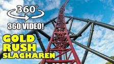 Gold Rush Roller Coaster POV Slagharen Netherlands...