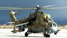 Mi-24 Hind Helicopter