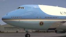Air Force One (VC-25) Lands at Joint Base Pearl Ha...