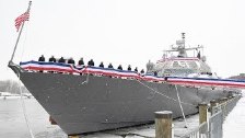 U.S. Navy Commissions Littoral Combat Ship USS Lit...