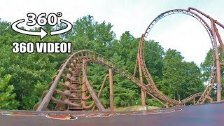 Tennessee Tornado VR 360 Roller Coaster POV Dollyw...