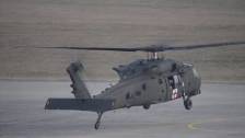UH-60 Black Hawk Helicopter Refueling