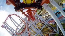 Odyssey Roller Coaster Backwards Reverse POV Fanta...