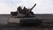 Polish and U.S. Troops Conduct Tank Maneuverabilit...