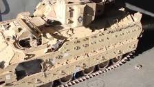 371st Sustainment Brigade Moves Armored Vehicles