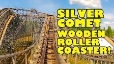 Silver Comet Wooden Roller Coaster Handheld Front ...