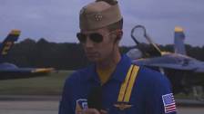 U.S. Navy Blue Angels at the Wings Over Wayne Air ...